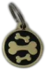 Personalized-Black-Bone-Styled-Brass-Dog-Tag-UK