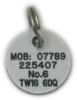Picture of Round Plastic Pet Tags