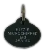 Black-Oval-Plastic-Dog-Tag