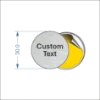 Picture of 30mm dia. Customised Aluminum Discs