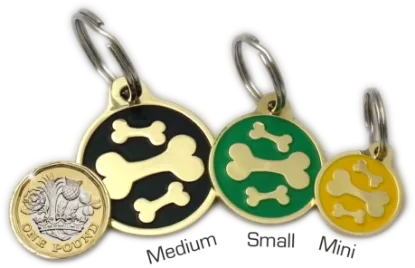 Personalized-Bone-Styled-Brass-Dog-Tag-