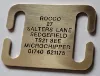Picture of Open Ended Collar Brass Dog Tags
