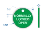 Picture of 38mm Normally Locked Open