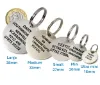 Picture of Stainless Steel Round Dog ID Tag (Mini)