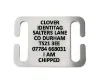 Picture of Stainless Steel Collar Dog ID Tag (Large)