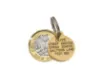 Picture of 20mm (0.8") Diameter Reinforced Brass Dog Tag