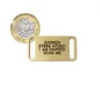 Picture of Brass Collar Dog ID Tags (Small)