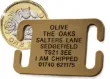 Picture of Open Ended Collar Tag Medium