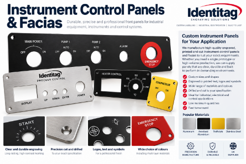 Picture of Instrument control panels facias